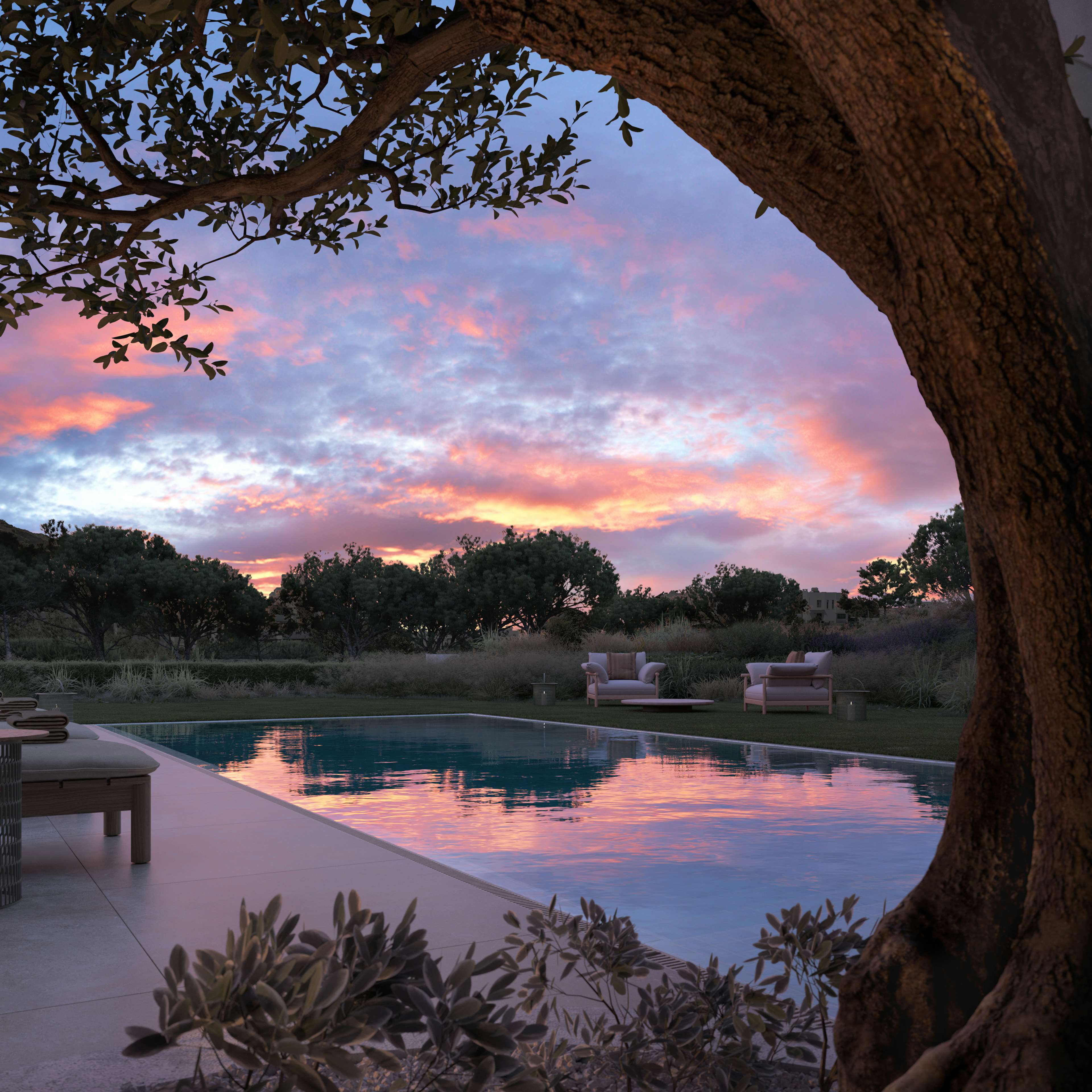 A home deeply rooted in the land around it